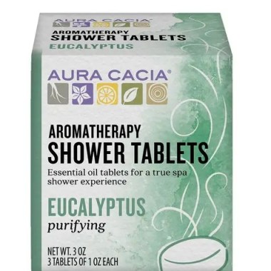 Aura Cacia Eucalyptus Shower Tablets 3 oz.
