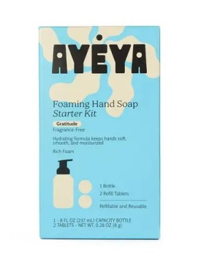 Ayeya Fragrance-Free Gratitude Foaming Hand Soap Starter Kit